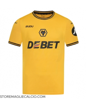 Wolves Maglia Gara Casa Repliche 2024-25 Maniche Corte